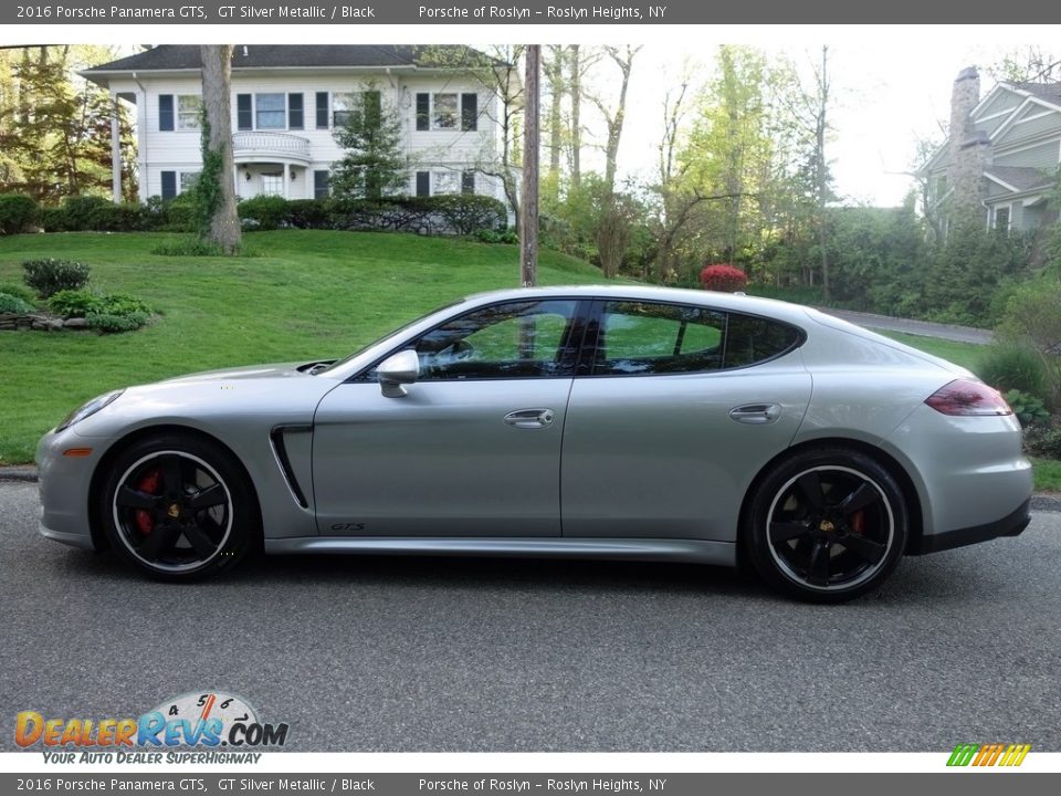 2016 Porsche Panamera GTS GT Silver Metallic / Black Photo #3