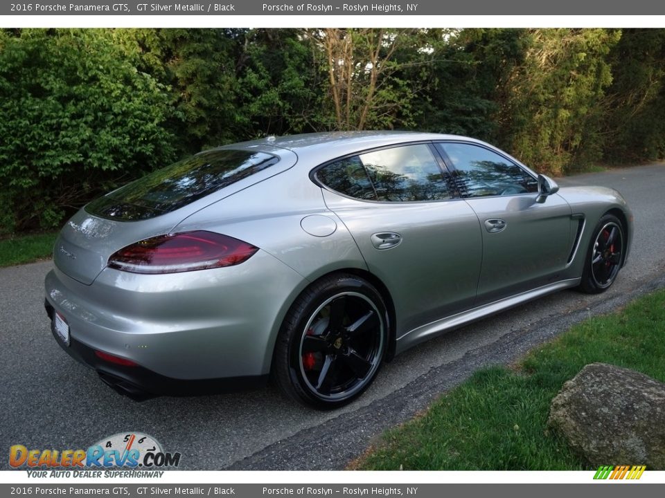 2016 Porsche Panamera GTS GT Silver Metallic / Black Photo #6