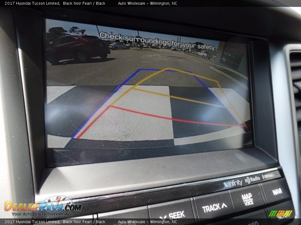 2017 Hyundai Tucson Limited Black Noir Pearl / Black Photo #18