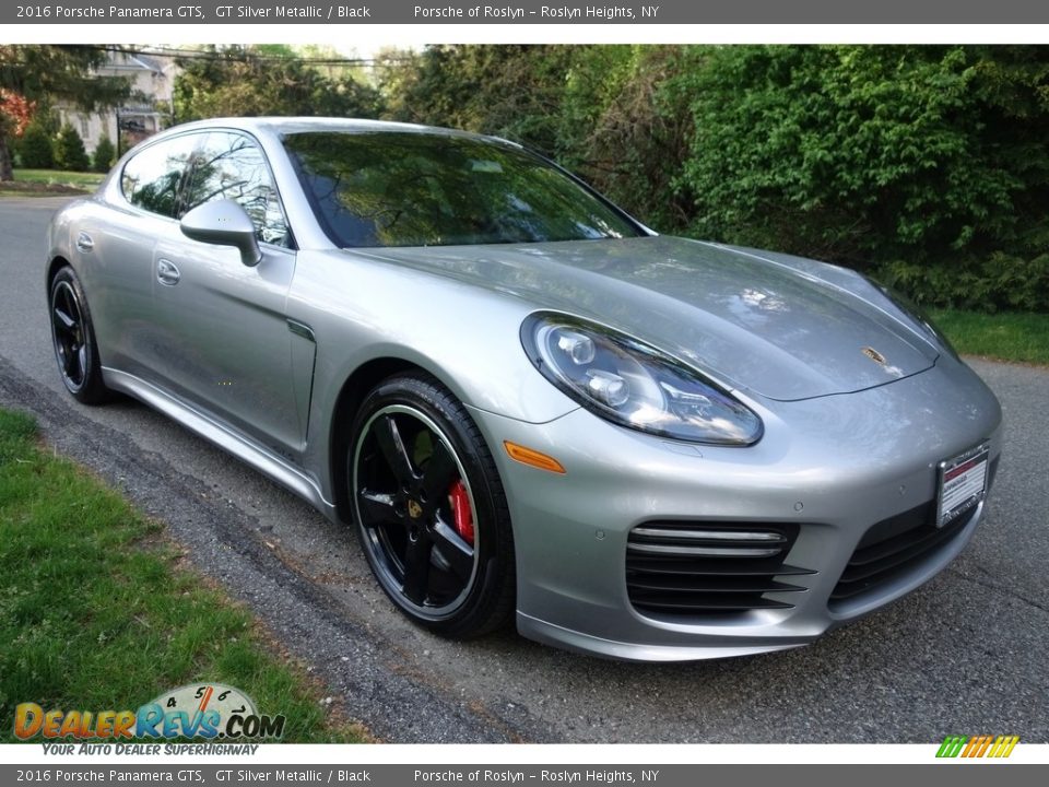 2016 Porsche Panamera GTS GT Silver Metallic / Black Photo #8