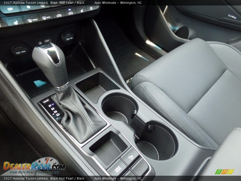 2017 Hyundai Tucson Limited Black Noir Pearl / Black Photo #20
