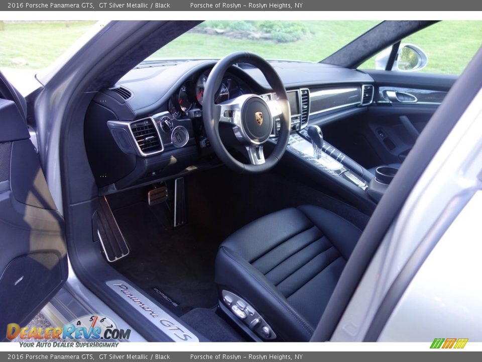 2016 Porsche Panamera GTS GT Silver Metallic / Black Photo #10
