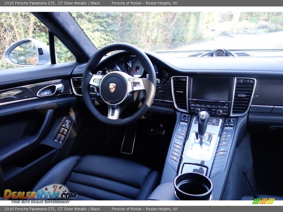 2016 Porsche Panamera GTS GT Silver Metallic / Black Photo #12