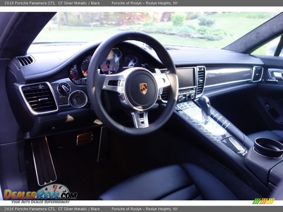 2016 Porsche Panamera GTS GT Silver Metallic / Black Photo #21