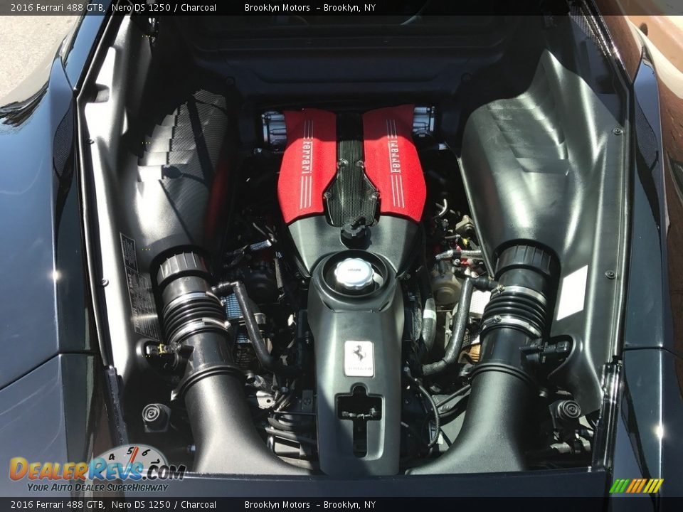 2016 Ferrari 488 GTB  3.9 Liter Turbocharged DOHC 32-Valve V8 Engine Photo #29