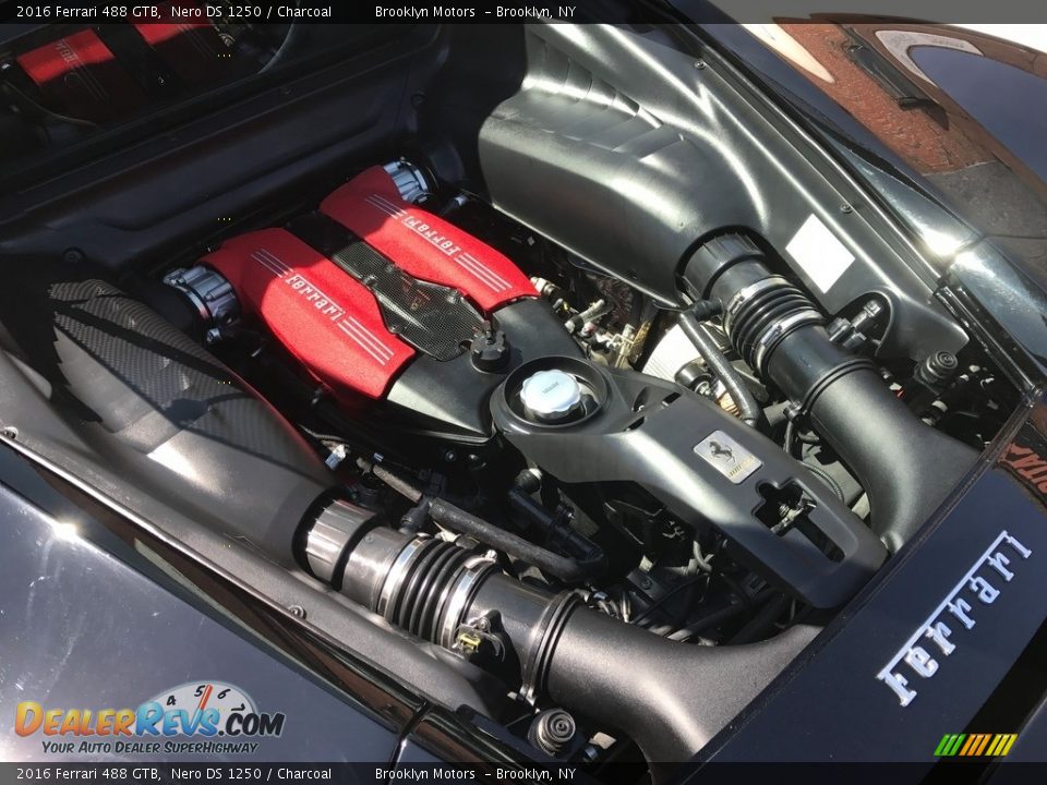 2016 Ferrari 488 GTB  3.9 Liter Turbocharged DOHC 32-Valve V8 Engine Photo #30