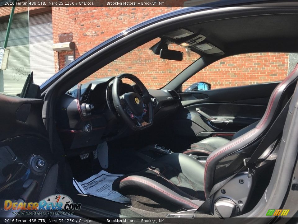 2016 Ferrari 488 GTB Nero DS 1250 / Charcoal Photo #34