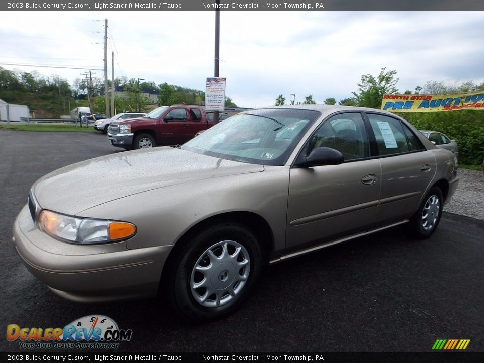 2003 Buick Century Custom Light Sandrift Metallic / Taupe Photo #1