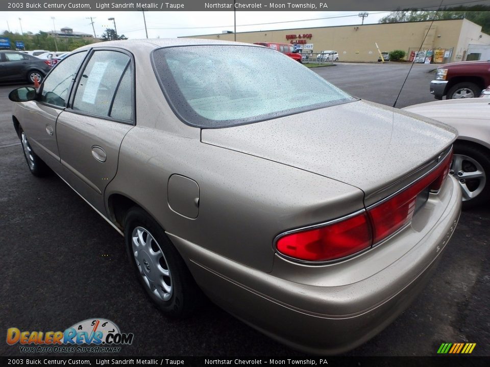 2003 Buick Century Custom Light Sandrift Metallic / Taupe Photo #2