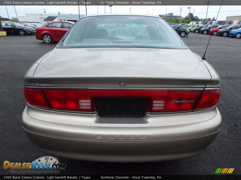 2003 Buick Century Custom Light Sandrift Metallic / Taupe Photo #3