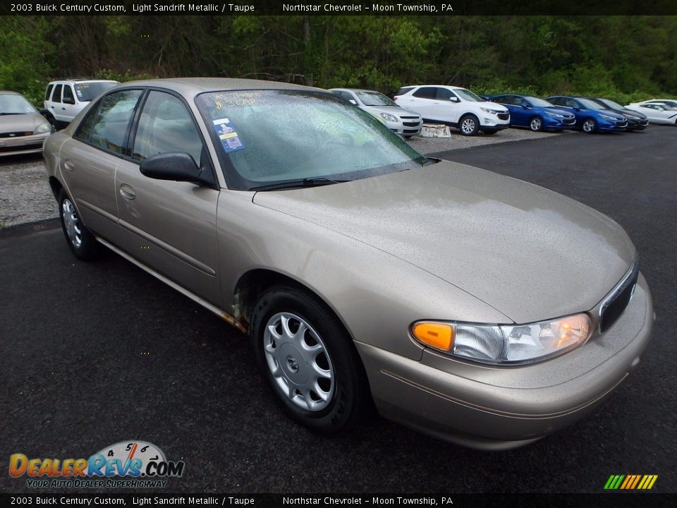 2003 Buick Century Custom Light Sandrift Metallic / Taupe Photo #5