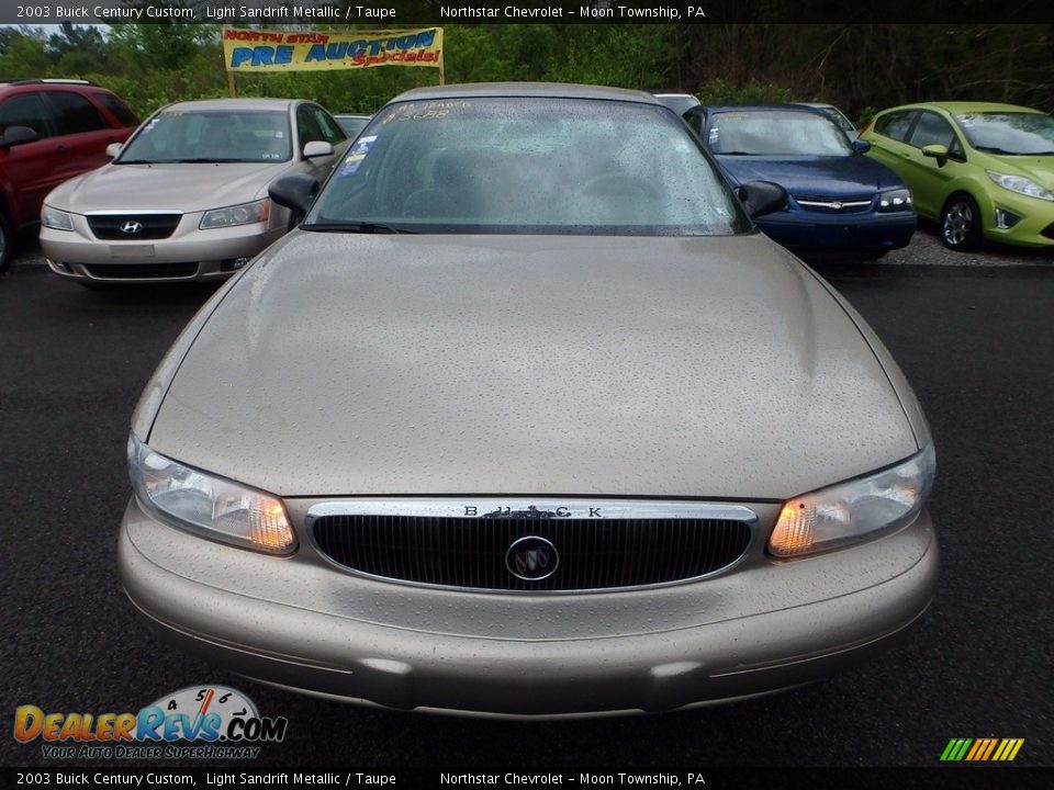 2003 Buick Century Custom Light Sandrift Metallic / Taupe Photo #6