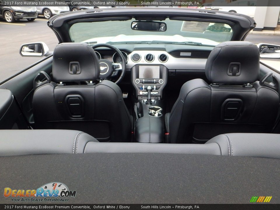 Dashboard of 2017 Ford Mustang EcoBoost Premium Convertible Photo #15