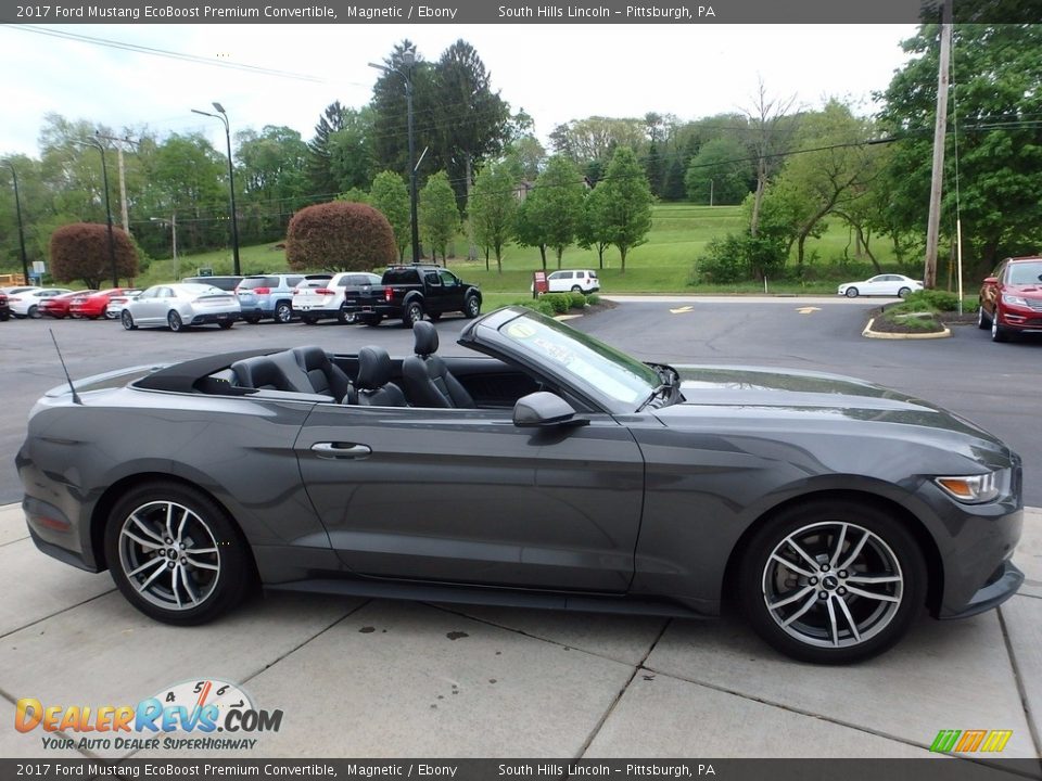 Magnetic 2017 Ford Mustang EcoBoost Premium Convertible Photo #6