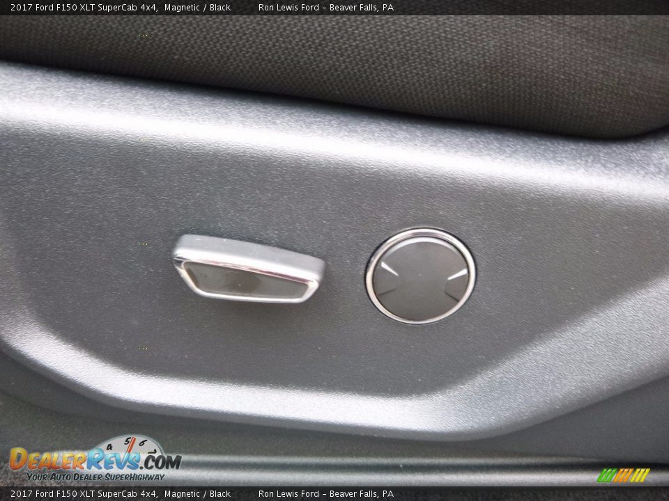 2017 Ford F150 XLT SuperCab 4x4 Magnetic / Black Photo #15