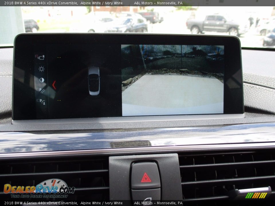 2018 BMW 4 Series 440i xDrive Convertible Alpine White / Ivory White Photo #18