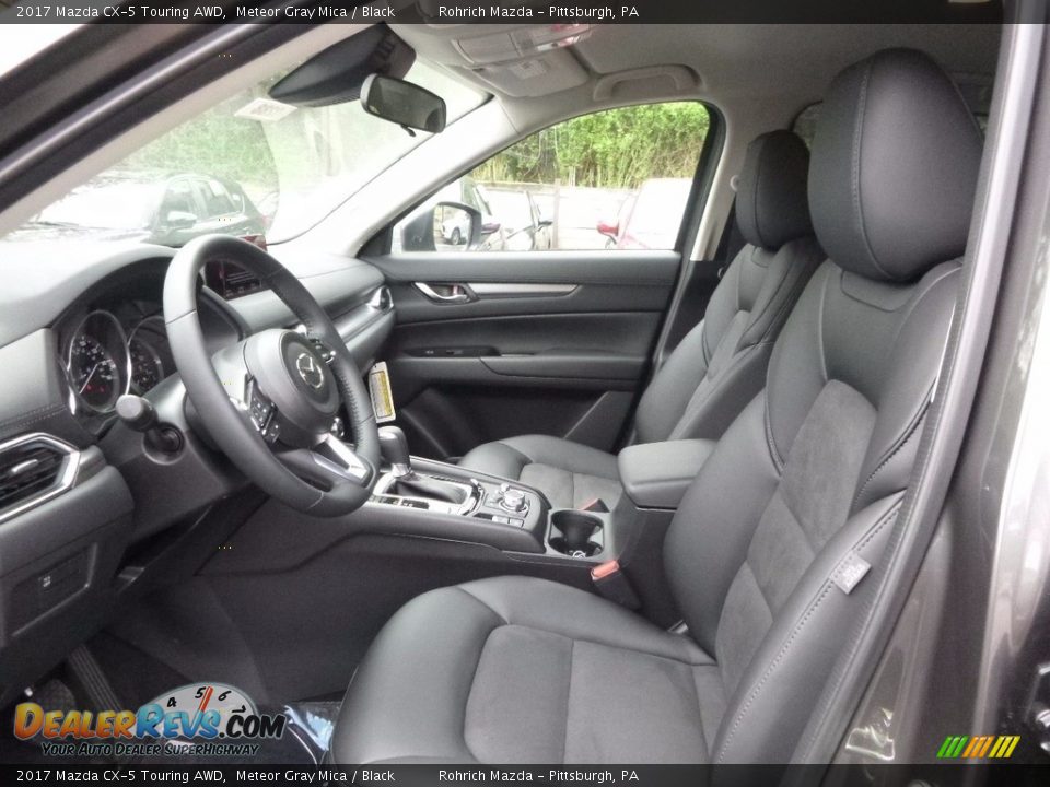 2017 Mazda CX-5 Touring AWD Meteor Gray Mica / Black Photo #6
