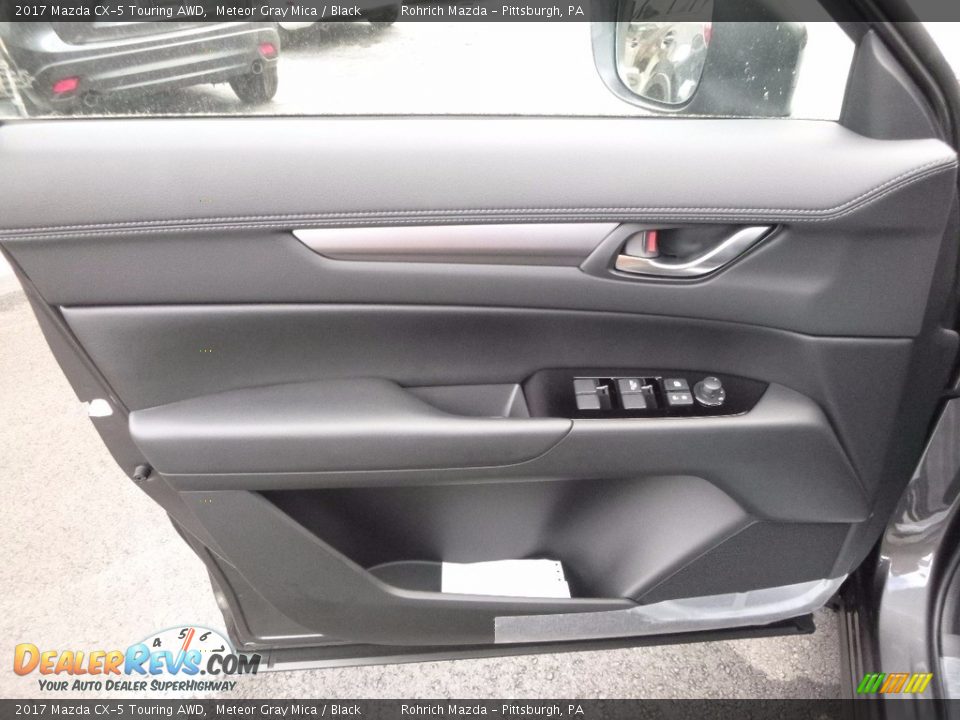 2017 Mazda CX-5 Touring AWD Meteor Gray Mica / Black Photo #9