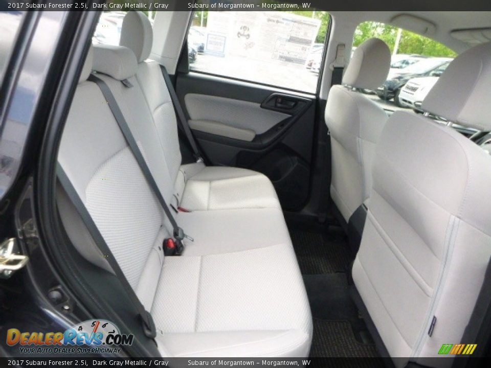 2017 Subaru Forester 2.5i Dark Gray Metallic / Gray Photo #5
