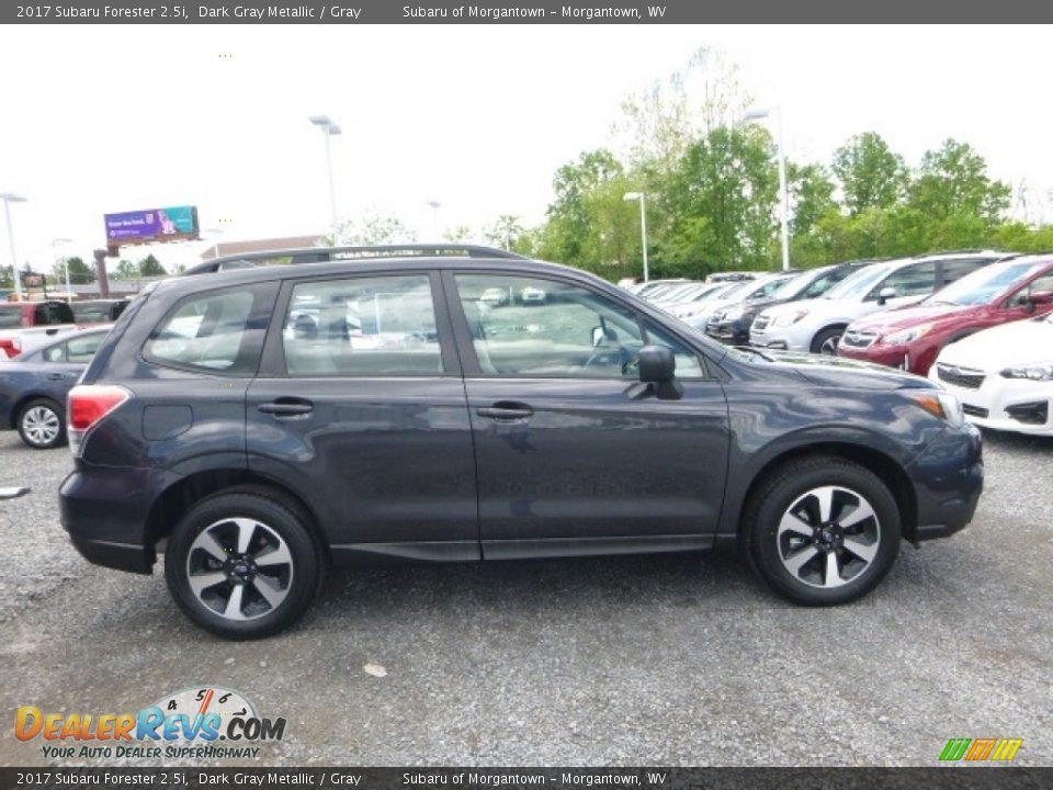 2017 Subaru Forester 2.5i Dark Gray Metallic / Gray Photo #6