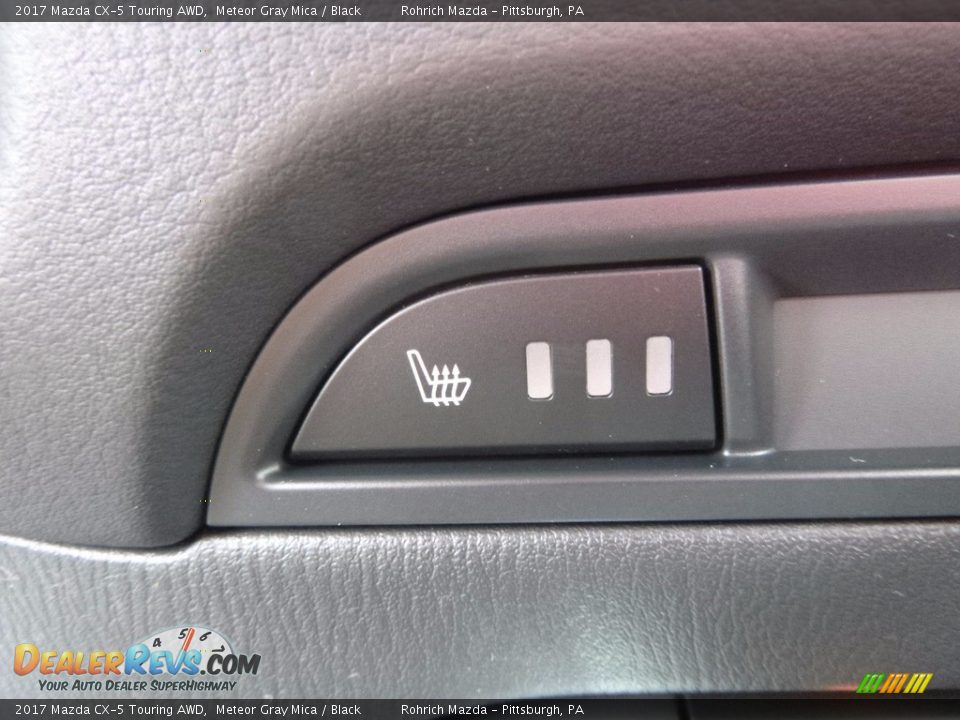 2017 Mazda CX-5 Touring AWD Meteor Gray Mica / Black Photo #12