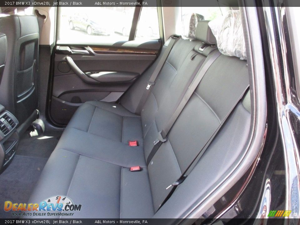 2017 BMW X3 xDrive28i Jet Black / Black Photo #12