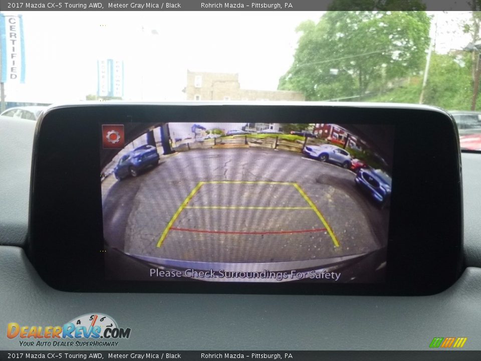 2017 Mazda CX-5 Touring AWD Meteor Gray Mica / Black Photo #14