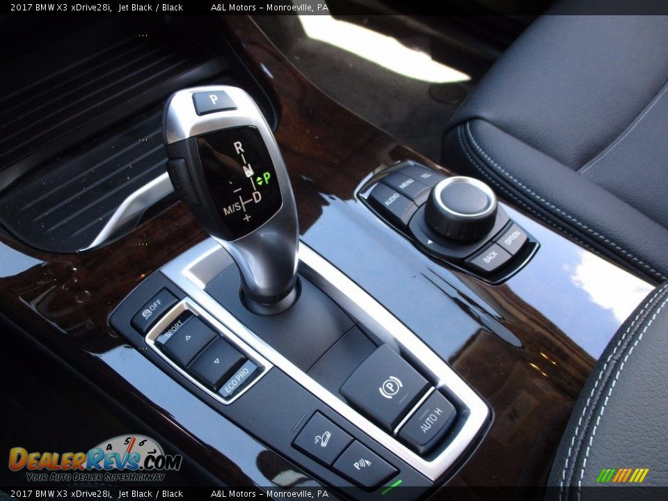 2017 BMW X3 xDrive28i Jet Black / Black Photo #14