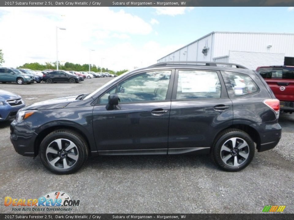 2017 Subaru Forester 2.5i Dark Gray Metallic / Gray Photo #10