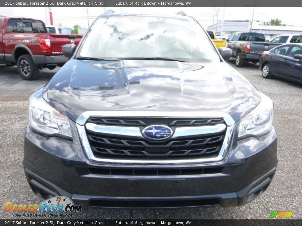 2017 Subaru Forester 2.5i Dark Gray Metallic / Gray Photo #12