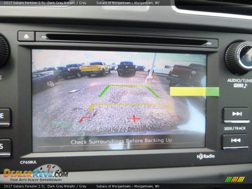 2017 Subaru Forester 2.5i Dark Gray Metallic / Gray Photo #17