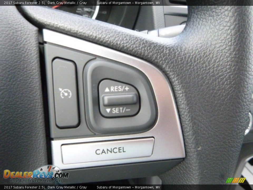 2017 Subaru Forester 2.5i Dark Gray Metallic / Gray Photo #18