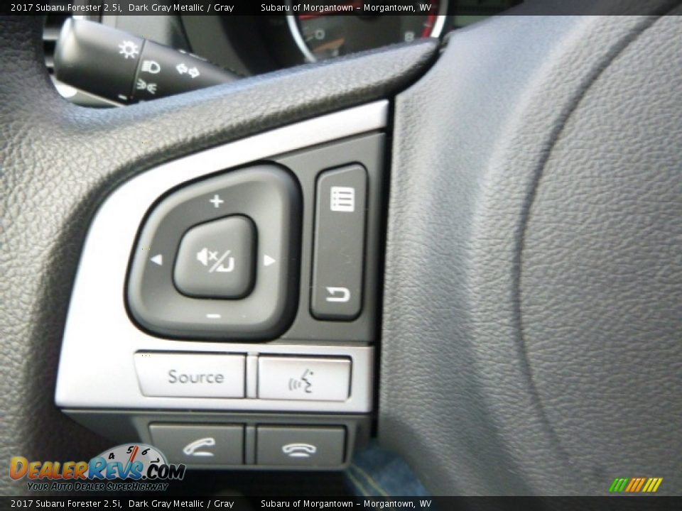 2017 Subaru Forester 2.5i Dark Gray Metallic / Gray Photo #19