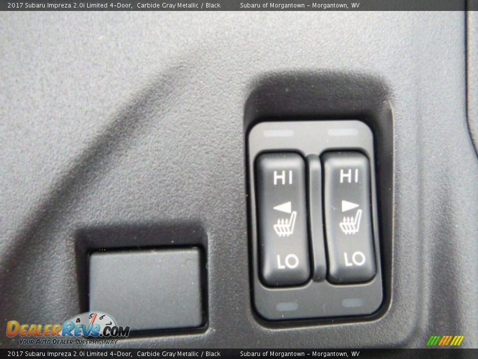 2017 Subaru Impreza 2.0i Limited 4-Door Carbide Gray Metallic / Black Photo #17