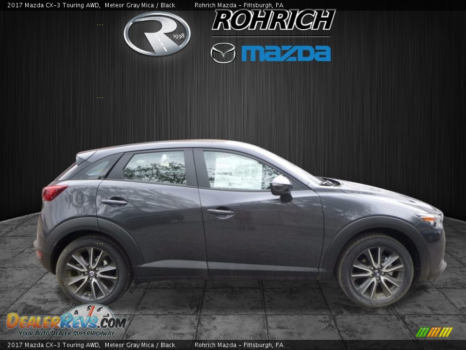 2017 Mazda CX-3 Touring AWD Meteor Gray Mica / Black Photo #2