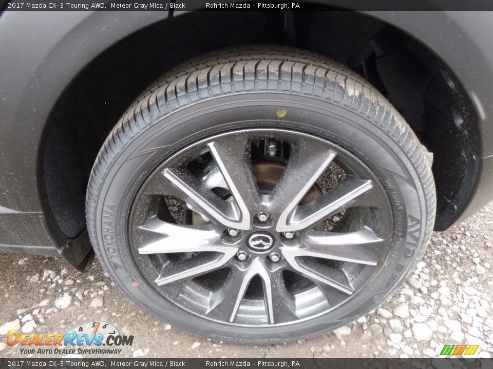 2017 Mazda CX-3 Touring AWD Meteor Gray Mica / Black Photo #5