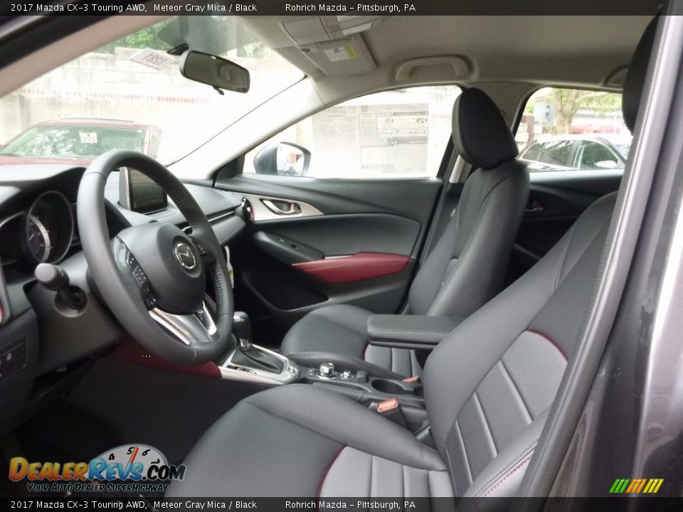2017 Mazda CX-3 Touring AWD Meteor Gray Mica / Black Photo #6