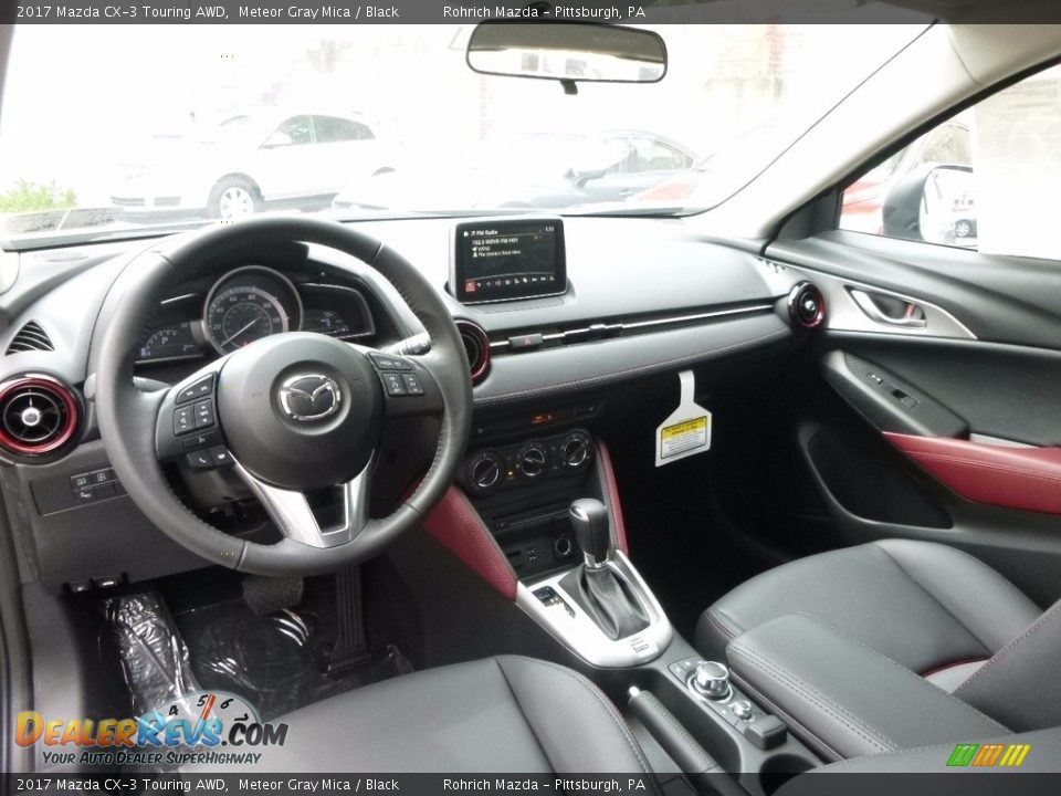 2017 Mazda CX-3 Touring AWD Meteor Gray Mica / Black Photo #8