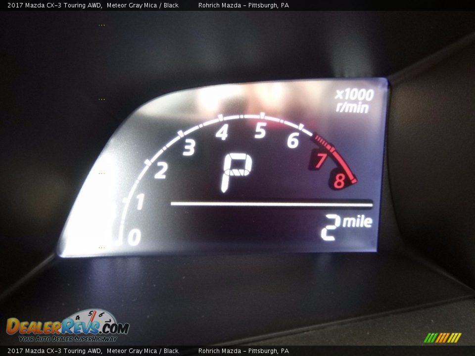2017 Mazda CX-3 Touring AWD Meteor Gray Mica / Black Photo #15