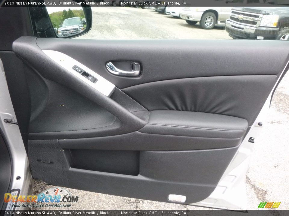 2010 Nissan Murano SL AWD Brilliant Silver Metallic / Black Photo #6