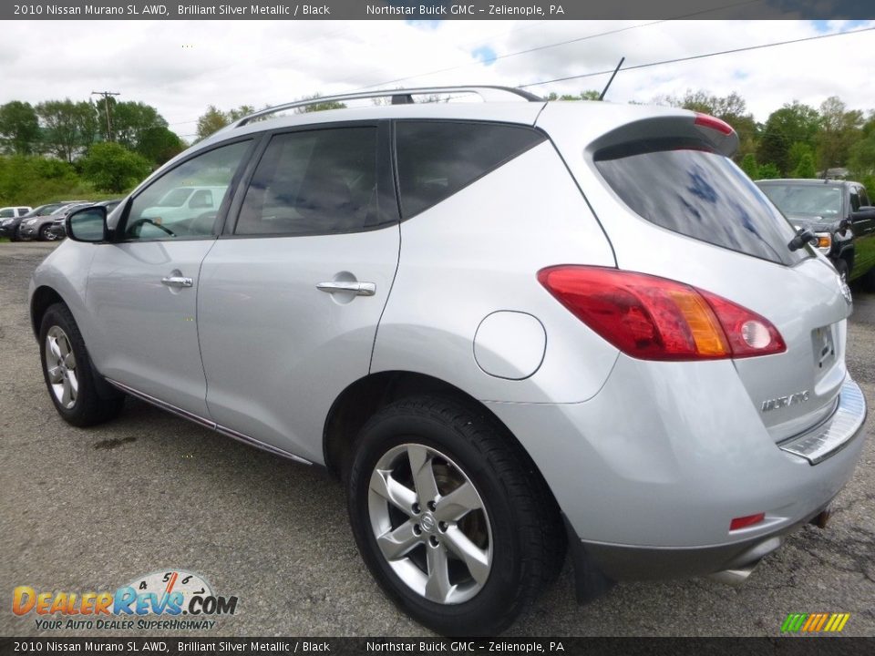 2010 Nissan Murano SL AWD Brilliant Silver Metallic / Black Photo #11