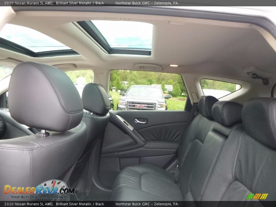 2010 Nissan Murano SL AWD Brilliant Silver Metallic / Black Photo #15