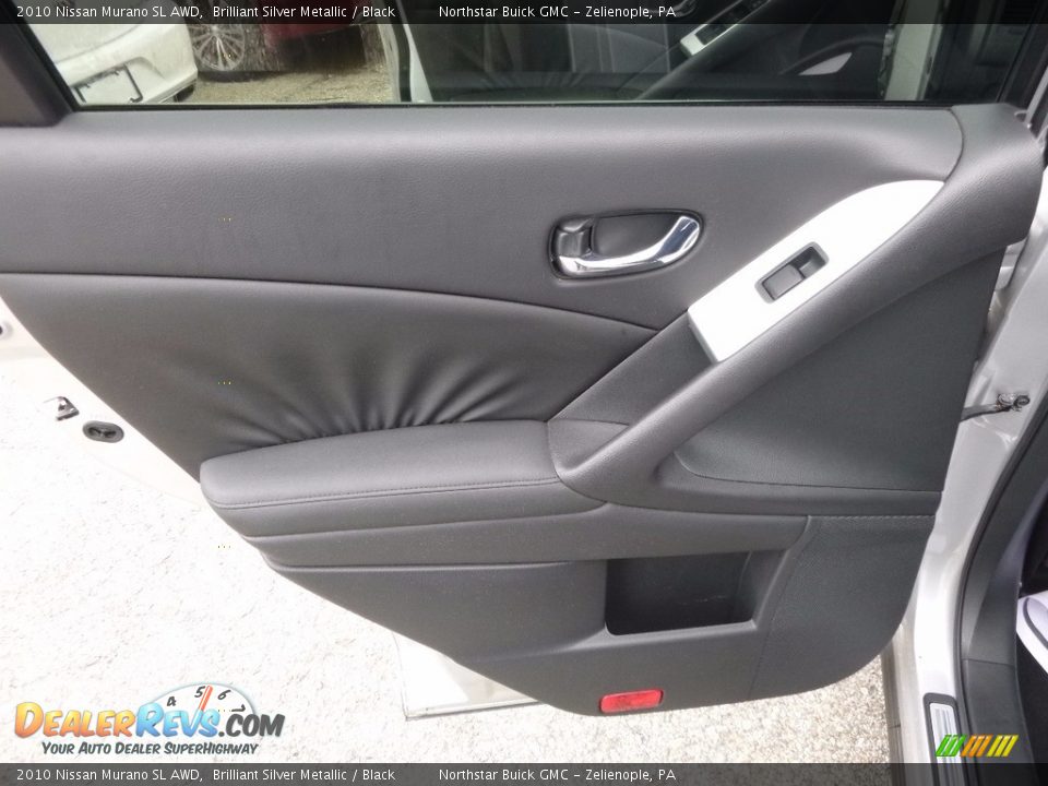 2010 Nissan Murano SL AWD Brilliant Silver Metallic / Black Photo #17