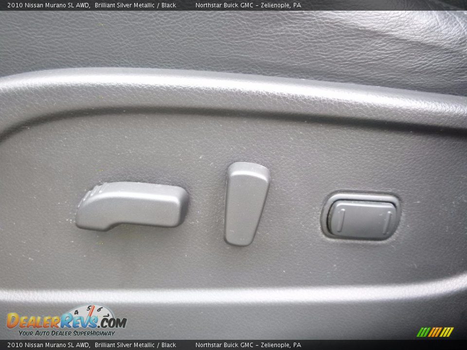 2010 Nissan Murano SL AWD Brilliant Silver Metallic / Black Photo #19
