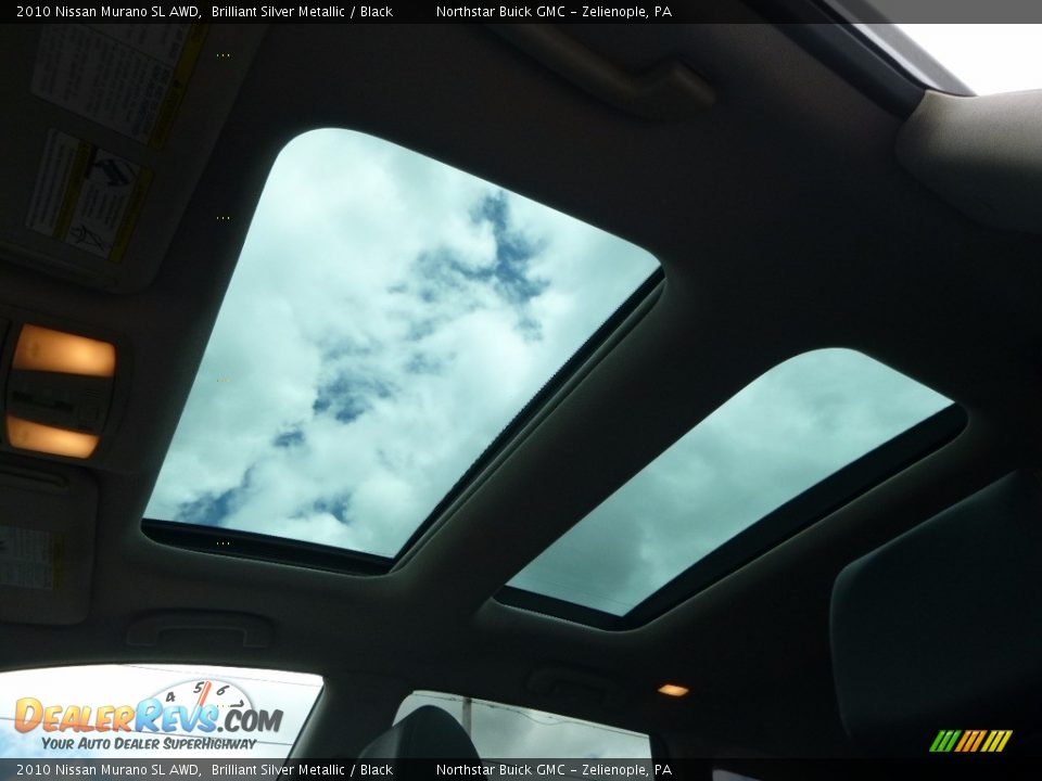 2010 Nissan Murano SL AWD Brilliant Silver Metallic / Black Photo #20