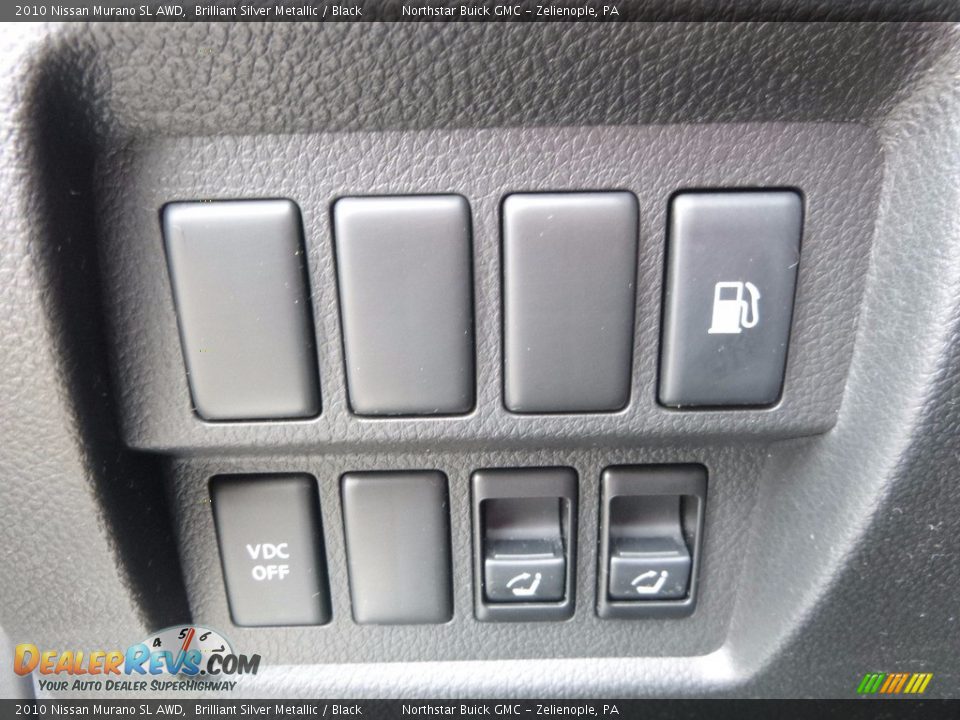 2010 Nissan Murano SL AWD Brilliant Silver Metallic / Black Photo #22