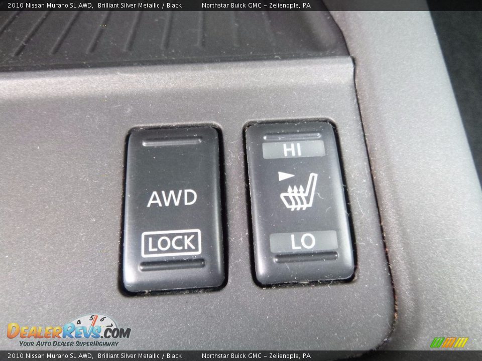 2010 Nissan Murano SL AWD Brilliant Silver Metallic / Black Photo #25
