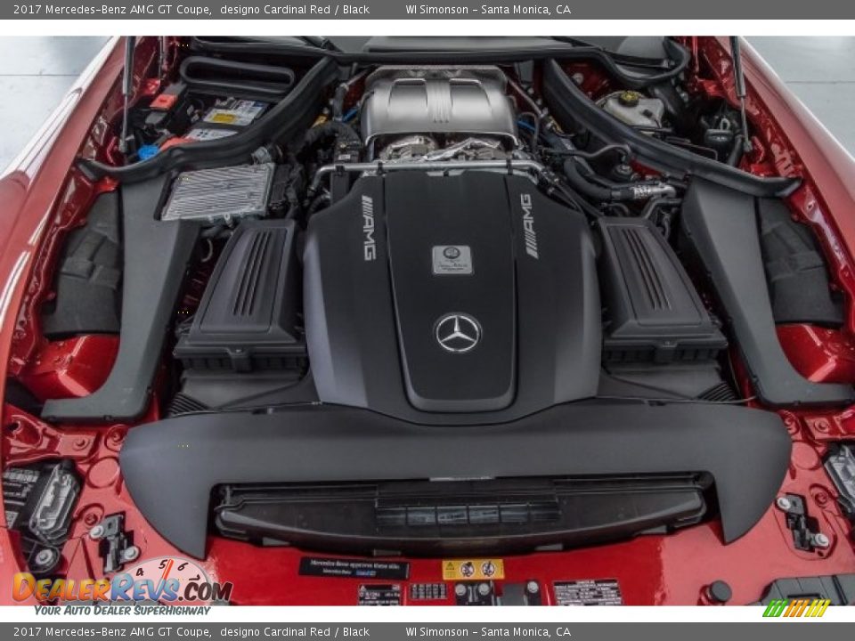 2017 Mercedes-Benz AMG GT Coupe 4.0 Liter AMG Twin-Turbocharged DOHC 32-Valve VVT V8 Engine Photo #8