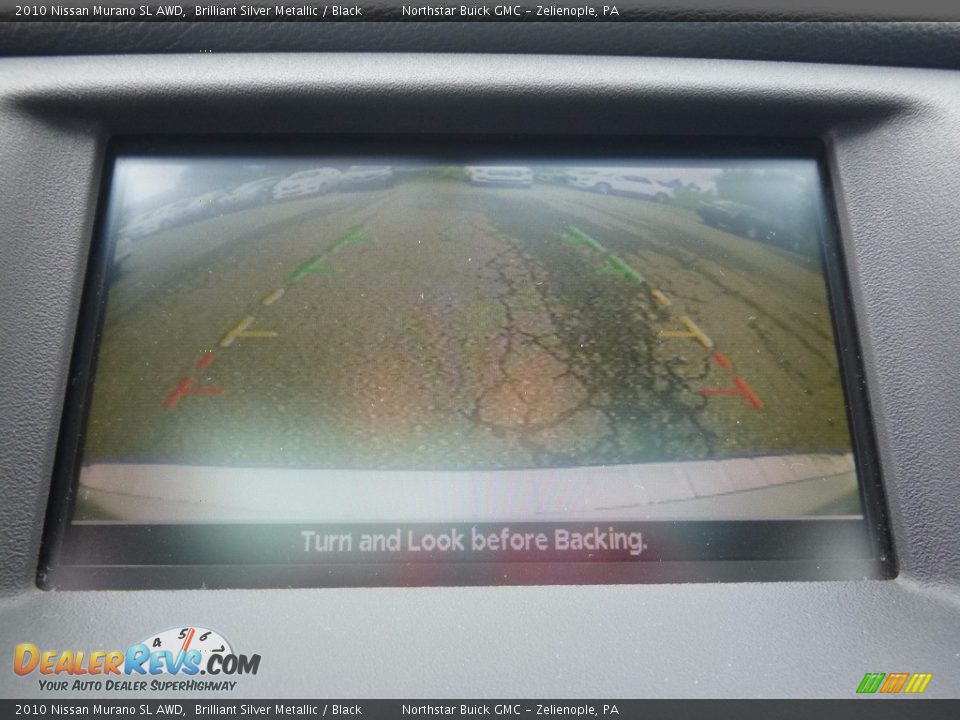 2010 Nissan Murano SL AWD Brilliant Silver Metallic / Black Photo #28