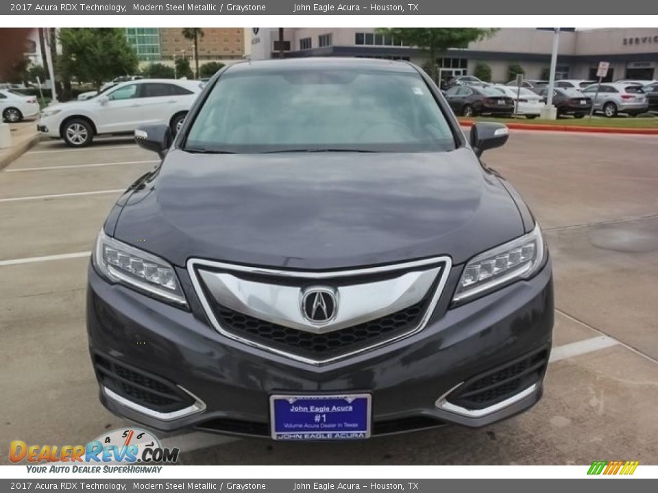 2017 Acura RDX Technology Modern Steel Metallic / Graystone Photo #2
